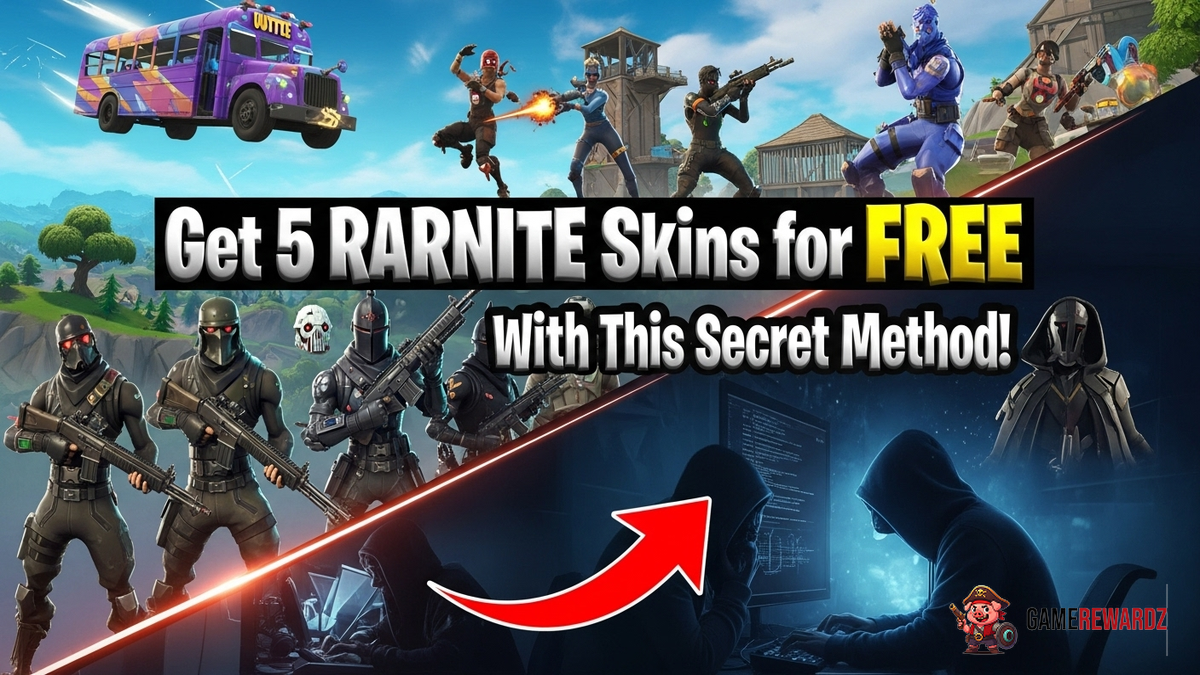 Get 5 RARE Fortnite Skins for FREE With This Secret Method!
